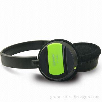 In-car IR Wireless Headphones with Dual Channel, 2 x 1.5V AAA Batteries Power Supply